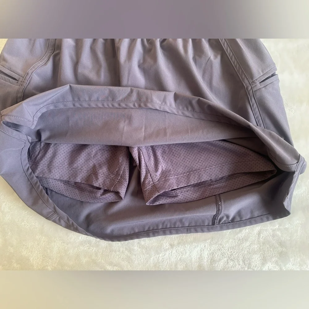 Calia by Carrie Underwood small skort. Purple / gray color. Like new - Picture 6 of 10